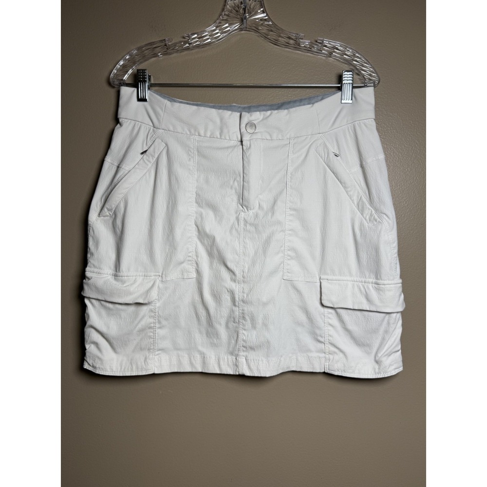 White Athleta Trekkie Cargo Skort Size 12